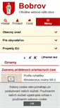 Mobile Screenshot of obecbobrov.sk